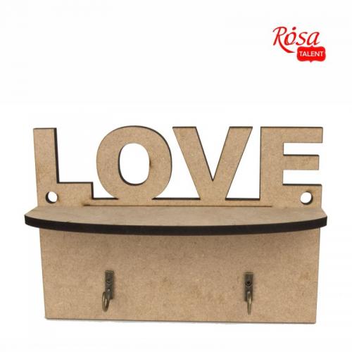 Ключниця Love Rosa Talent 20х6,5х14см МДФ