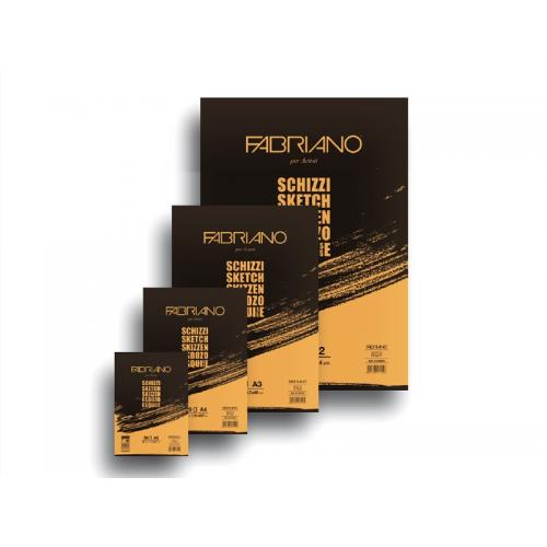 Блокнот для ескізів Schizzi Sketch Fabriano 90г