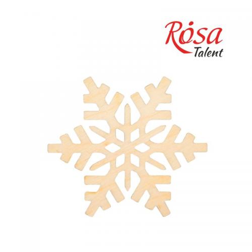Заготовка Сніжинка-10 Rosa Talent 8см фанера
