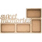 Заготовка колаж Sweet memories Rosa Talent 43х27см МДФ