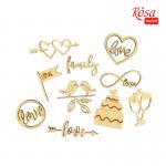 Заготівля міні Wedding1 Rosa Talent 10шт.