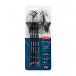 Набір графітних олівців Graphic Medium 4шт. Derwent