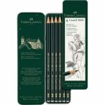 Набір графітних олівців 6шт. 9000 НВ-8В Faber-Castell