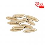 Тег Ручная работа-2 Rosa Talent 4.5х1.3см фанера