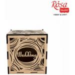 Скринька для вітання Classic Rosa Talent МДФ 20х20х20см
