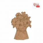 Заготовка Букет квітів-5 Rosa Talent ДВП 7х10,5см