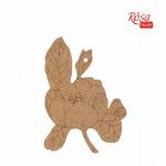 Заготовка Магнолія-2 Rosa Talent ДВП 7,5х10,5см