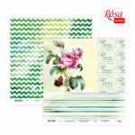 Папір для скрапу Rosa Talent 30,5х30,5см 200г Floral Poem-15