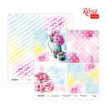 Папір для скрапу Rosa Talent 30,5х30,5см 200г Floral Poem-18