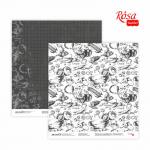Папір для скрапу Rosa Talent 30,5х30,5см 200г Recipe book-1