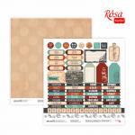 Папір для скрапу Rosa Talent 30,5х30,5см 200г Recipe book-9