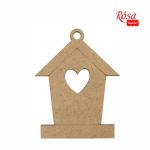Заготовка шпаківня Love-1 Rosa Talent 9.4х12см ДВП