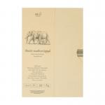 Склейка в папці для ескізів Smiltainis Authentic А4 135г 80л коричневий папір