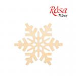 Заготовка Сніжинка-10 Rosa Talent 8см фанера