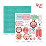 Бумага для скрапа Rosa Talent 30х30см 200г Cake delicious-3