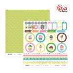 Папір для скрапу Rosa Talent 30х30см 200г Cake delicious-6