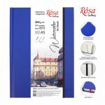 Скетчбук для акварелі та ілюстрацій Watercolor Rosa А5 200г 32л