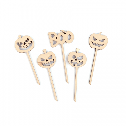 Топер Halloween-1 Rosa Talent фанера 5шт. 8,5х3см