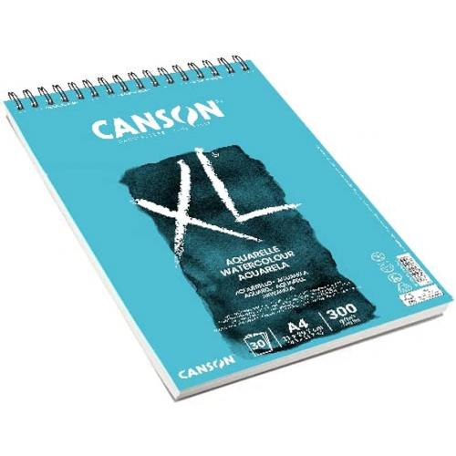 Альбом для акварелі Canson Watercolour XL на спіралі 300г