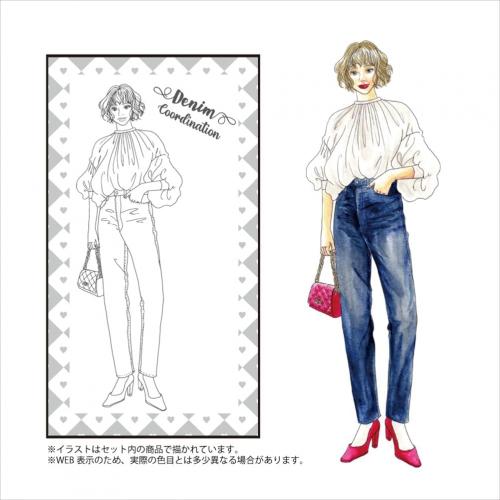 Набір Kuretake Watercolor illustration Atsuko Kikuchi Selection Denim