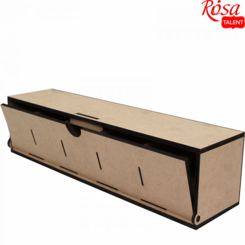Органайзер для чаю Rosa Talent МДФ 5 комірок 48х11х11см