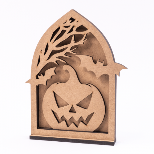 Заготовка 3D композиція Halloween-2 Rosa Talent МДФ 16,5х20см