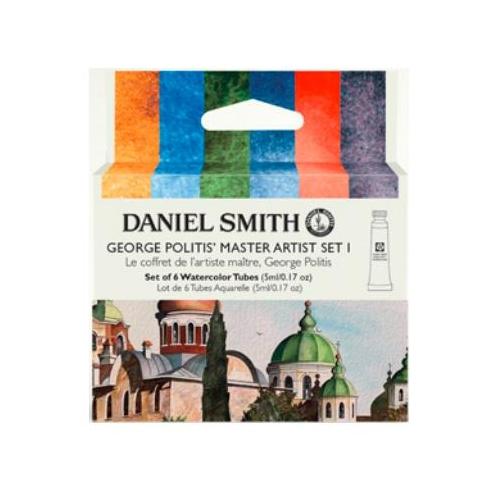 Набір акварелі 6туб 5мл George Politis` Master Daniel Smith set 1