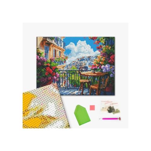 Алмазна мозаїка Brushme Затишне місце 30х40см
