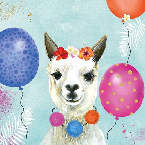 Серветка Party Lama Ambiente