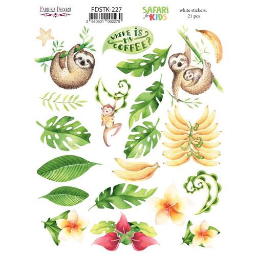 Наклейка-стікер Safari for kids Fabrica Decoru 227
