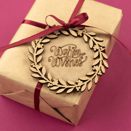 Набір заготовок Rosa Talent Warm Wishes МДФ 9х9,5см 4шт.