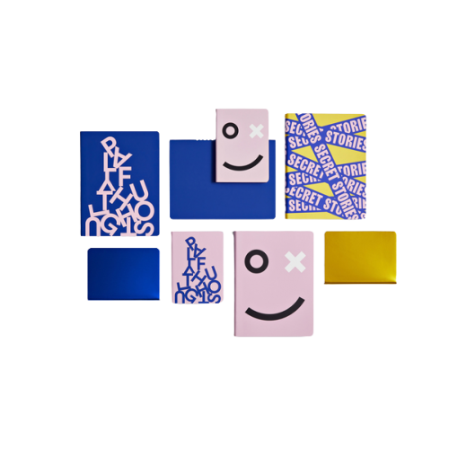 Блокнот nuuna Graphic Playful Thoughts 165х220мм 120г 256стор