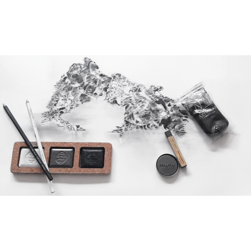 Набір пігментних графітних стіків ArtGraf Tailor Monocromatic 3кол.