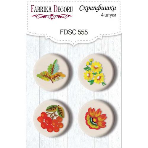 Фішки металеві Fabrika Decoru Inspired by Ukraine 4шт.