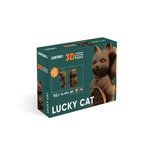 Набір Картонний 3D пазл Lucky cat