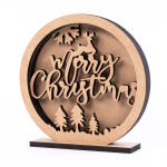 Заготовка 3D композиція Marry Christmas Rosa Talent МДФ 12х20см