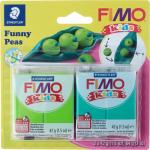 Набор пластики Fimo Kids Горошок 2х42г 