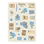Стікер-наклейки MriyTaDiy Letters 10х15см