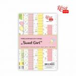 Набір дизайнерського паперу Rosa Talent Sweet Girl А4 250г 8а