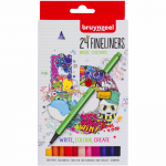 Набір лінерів Bruynzeel FINELINER Basic 24кол.