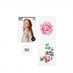 Набір тимчасових тату TATTonMe Peony Bloom set
