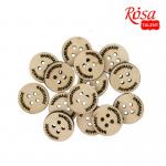 Міні-тег Handmade-1 Rosa Talent 2.5х2.5см фанера