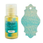 Фарба суха 15мл Fabrica Decoru бірюза з золотом magic paint