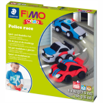 Набір пластики Fimo Kids Поліцейські авто 4х42г