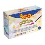 Набір гуашевих фарб JOVI GLITTER 6х55мл + пензлик