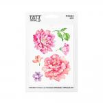 Набір тимчасових тату TATTonMe Peonies mix set