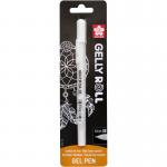 Ручка гелева Sakura Medium Gelly Roll 08 (0.4мм) Біла у блістері