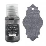 Сухая фарба Fabrika Decoru Magic paint with effect Мерехтливий графіт 15мл