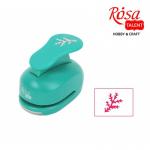 Фігурний дирокол Rosa Talent Листок №2 3,8см