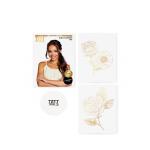 Набір тимчасових тату TATTonMe Gold Flowers set